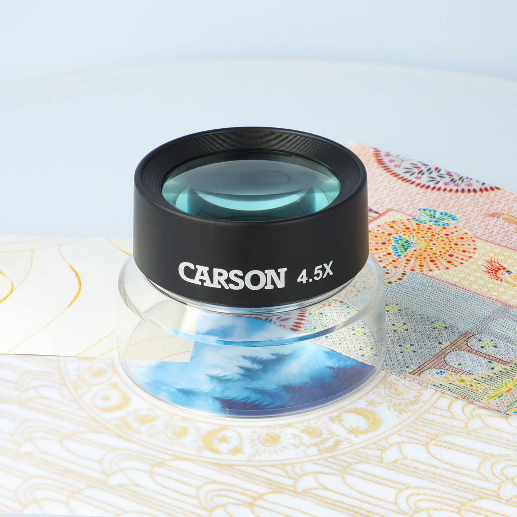 Carson LumiLoupe LL-55 4.5x Pre-Focused Stand Magnifier